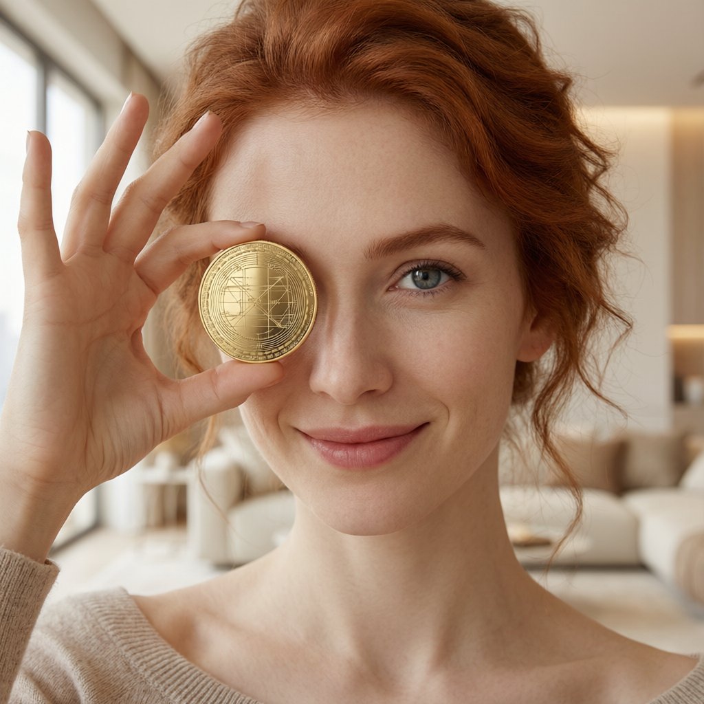 Avalanche (AVAX) — gold cryptocurrency coin price illustration