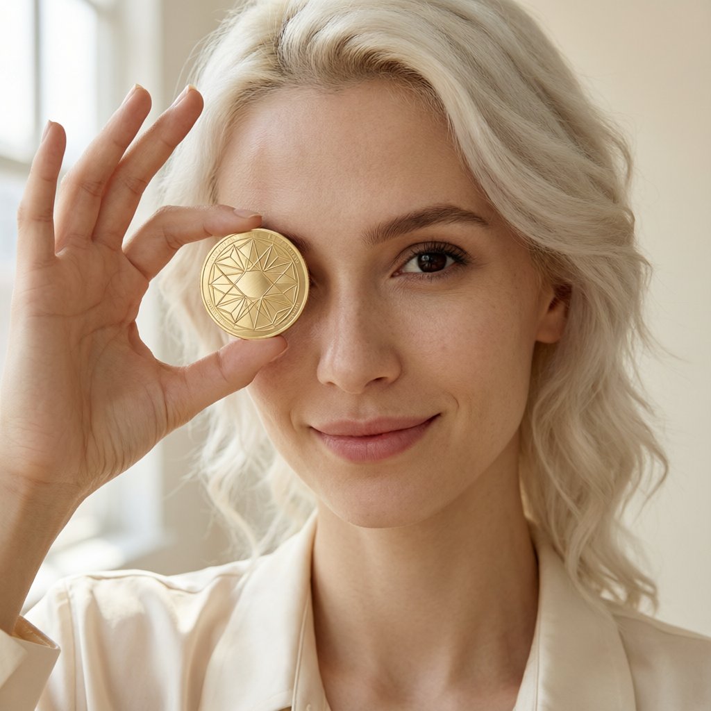 Canton (CC) — gold cryptocurrency coin price illustration