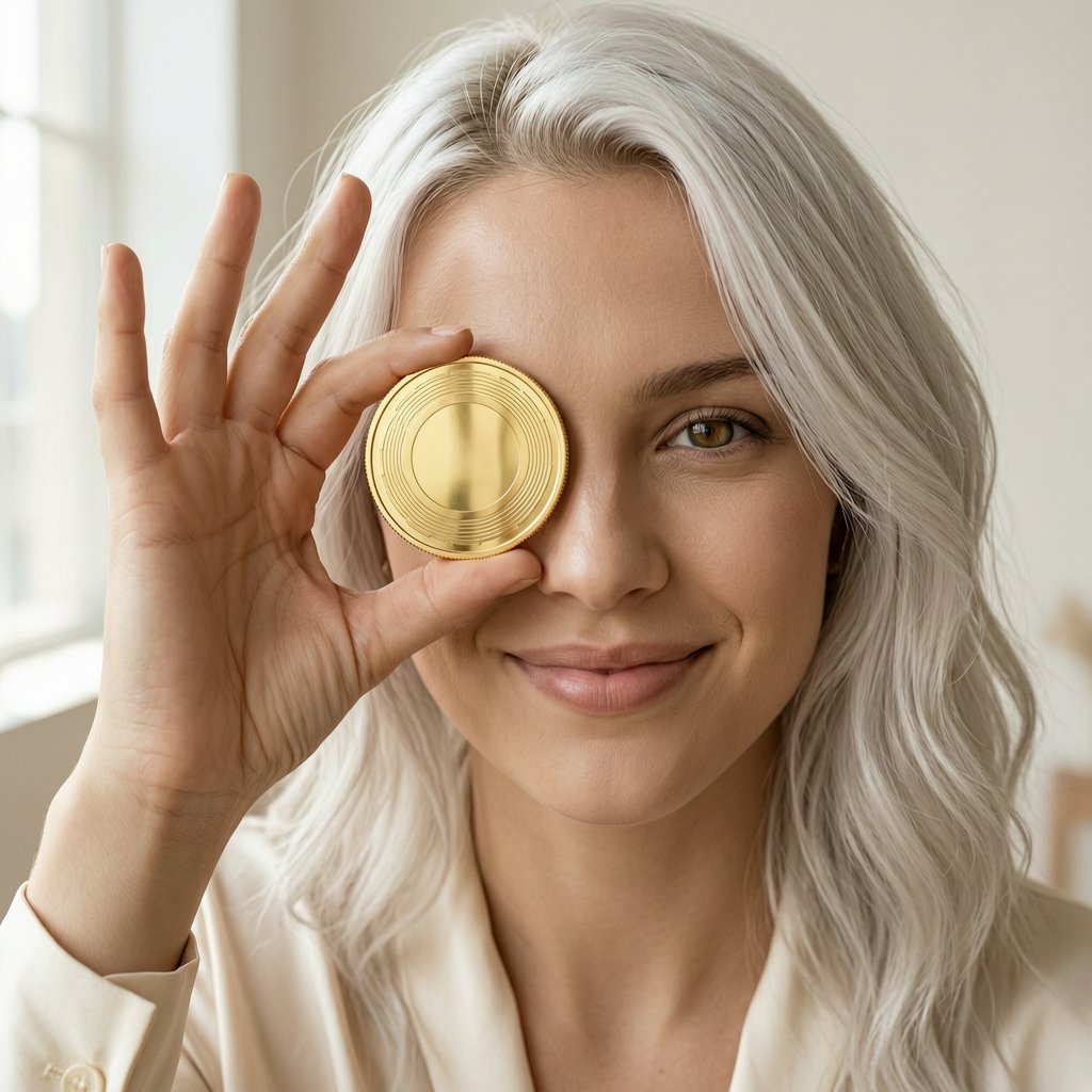 Legacy Frax Dollar (FRAX) — ілюстрація золотої крипто-монети та ціни