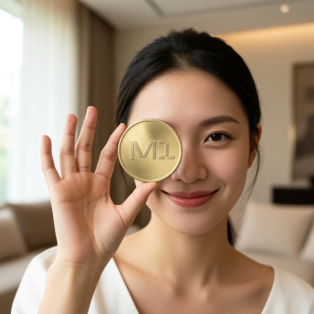 Midas M1 USD Market Neutral (MM1-USD) — gold cryptocurrency coin price illustration