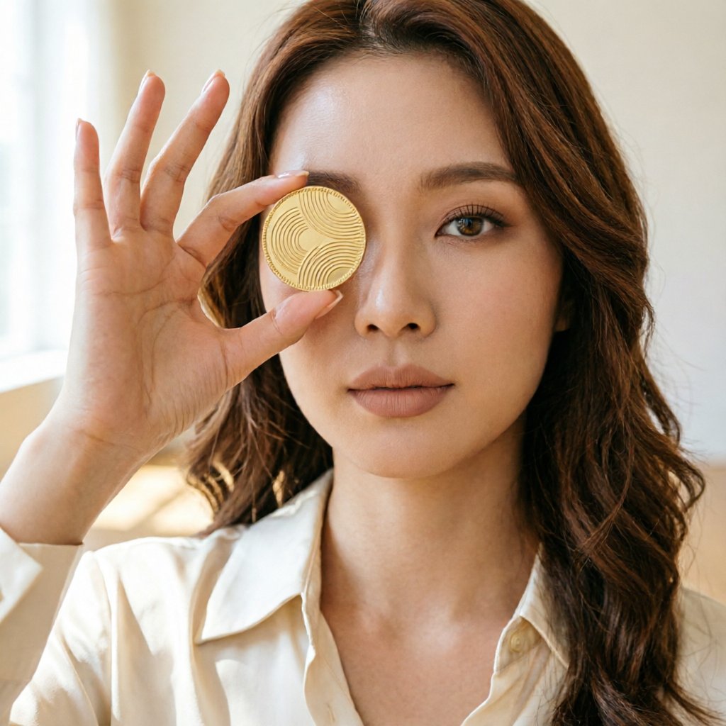 Render (RENDER) — gold cryptocurrency coin price illustration