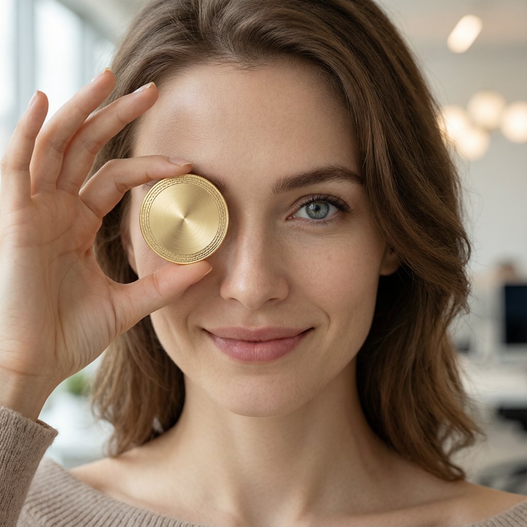 Solana (SOL) — gold cryptocurrency coin price illustration