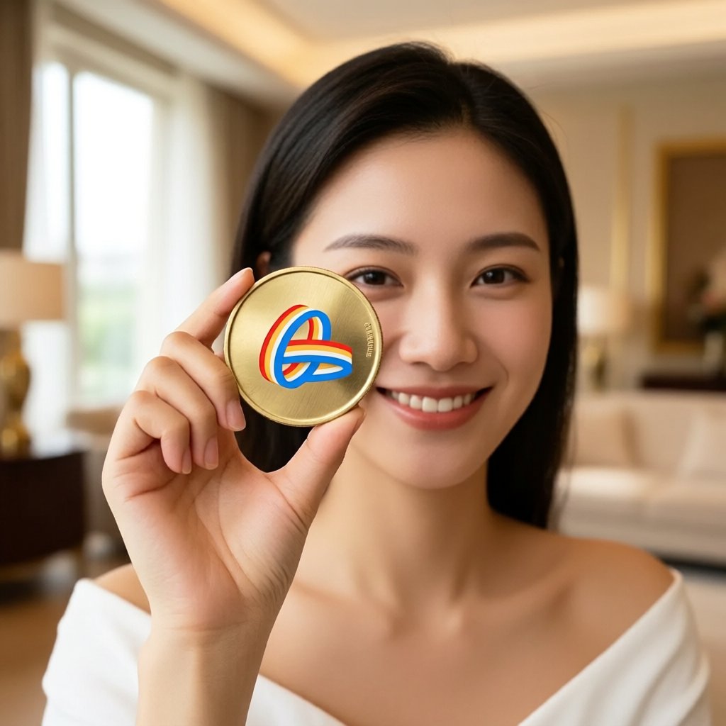 Velodrome Finance (VELO) — gold cryptocurrency coin price illustration